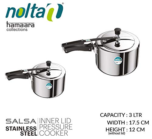 Nolta pressure cooker 3 ltr price sale