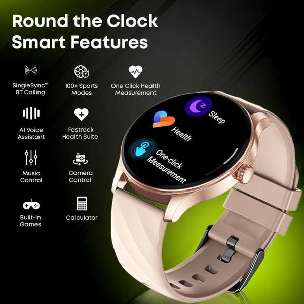 Fastrack smartwatch features best sale