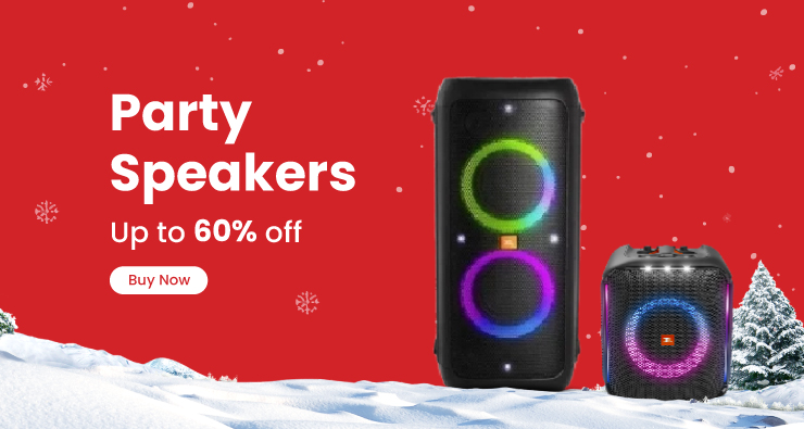 Party Speaker Main banner