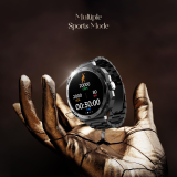 boAt Enigma Z20 Amoled Bluetooth Calling Smartwatch | Metal Black