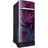 Samsung Direct Cool Single Door Refrigerator | 215 L | Base Stand Drawer | Paradise Bloom Purple | RR23D2H259R/HL