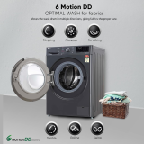 LG Fully Automatic Front Loading Washing Machine | 9 Kg | Middle Black | FHV1409Z2M ABMQEIL