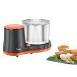 Prestige Wet Grinder | Coconut Scraper | Atta Kneader Attachments | 200 W | Black & Orange | PWG 07 41213