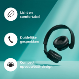 Philips Audio Bluetooth Headphone | Black | TAH4209BK/00