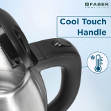 Faber Electric Kettle | Stainless Steel | 1.8 L