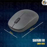 Lapcare Safari III Wireless Mouse | Black | LWM-003