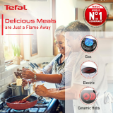 Tefal Simply Chef Kadhai | 24 cm | Red | 2100096340