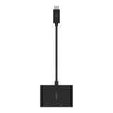 Belkin USB C to VGA Charge Adapter | Black | AVC001BTBK