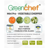 Greenchef Mini Pro Vegetable Chopper | 650 ml