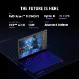 ASUS ROG Zephyrus G14  Gaming Laptop | AMD Ryzen 9 Octa Core 8945HS | 16 GB | 1 TB SSD | 8 GB Graphics | NVIDIA GeForce RTX 4060 | 14 inch | Eclipse Gray | GA403UV-QS086WS