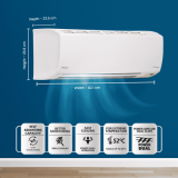 Daikin 1 Ton Inverter Split AC | 3 Star | White | ATKL35UV16WA