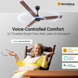 Atomberg Renesa Smart BLDC Ceiling Fan | Remote Control & LED Indicators | 1200 mm | 5 Star | Matt Brown & Black