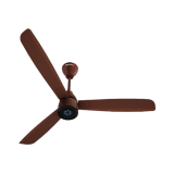 Atomberg Renesa Prime Ceiling Fan | 1200 mm | 3 Blade | BLDC Ceiling Fan with Remote Control & LED Indicators | Gloss Brown