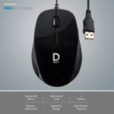 DSelect Dell Exclusive Wired Mouse | Black | DS111