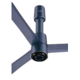 V-Guard INSIGHT-G Ceiling Fan | 1200 mm | BLDC Motor | Remote Control | Riband Blue Matte