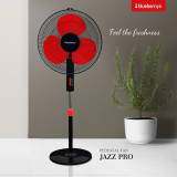 Blueberry JAZZ PRO High Speed Pedestal Fan | 55 Watts | 3 blade | Multi color