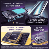 Vivo T4x 5G | 6 GB | 128 GB | Marine Blue