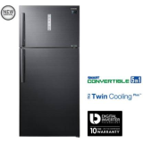 SAMSUNG 670 L Frost Free Double Door 2 Star Refrigerator | Black Inox | RT65K7058BS/TL