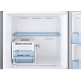 SAMSUNG 253 L Frost Free Double Door 3 Star Refrigerator with Base Drawer-RT28T3123SL/HL | EZ Clean Steel