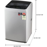 LG Fully Automatic Top Load Washing Machine | 7 kg | Smart Inverter Motor | Silver | T70SPSF2Z