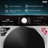 IFB 8.5 kg Refresher 3-in-1 Laundrimagic Wi-fi enabled Inverter with Steam Washer with Dryer with In-built Heater-WD EXECUTIVE ZXS | Black,Silver