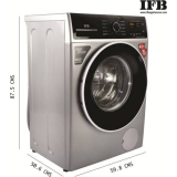 IFB 6.5 Kg 5 Star Fully-Automatic Front Loading Washing Machine | ELENA ZXS | In-Built Heater-3D Wash Technology | Silver