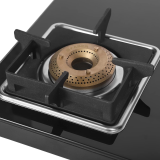 Faber Slim Gas stove glass cooktop | 3 burner | Black | Hob Cooktop Remo 3BB BK