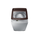 SAMSUNG 6.5 kg Diamond Drum feature Fully Automatic Top Load | WA65B4002NS /TL | Silver