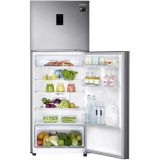 SAMSUNG 415 L Frost Free Double Door 4 Star Refrigerator RT42M553ESL/TL | Real Stainless