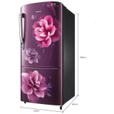 SAMSUNG 192 L Direct Cool Single Door 3 Star Refrigerator | RR20A172YCR/HL | Camellia Purple