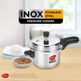 Pigeon Inox | 3 L |  Induction Bottom Pressure Cooker Stainless Steel