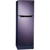 SAMSUNG Refrigerator | RT28T3122UT/HL | 253 L | Frost Free Double Door 2 Star Refrigerator with Base Drawer | Pebble Blue