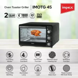 IMPEX OTG MICROWAVE OVEN | 45 Litre |  MOTG 45 | Black