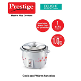 Prestige Rice Cooker PRWO | 1.8 Liters | White