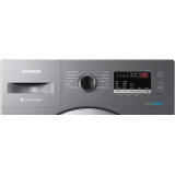 SAMSUNG WW66R22EK0X/TL | Fully Automatic Front Load Washing Machine | In-built Heater | 6.5 kg | Grey