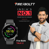 Fire-Boltt Smartwatch Talk 2 Bluetooth Calling Smartwatch | ‎BSW042 | Black