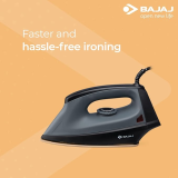 Bajaj Herculo Dry Iron | 1100 W | Black & Grey