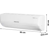 Voltas 1.5 Ton 3 Star Split Inverter AC - White |183V Vertis Emerald(4503459)|Copper Condenser