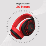 boAt Rockerz 558 Wireless Headphone | Red