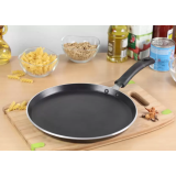 Pigeon Aluminium Non Stick Forged Flat Tawa 280 | 26 cm | Black