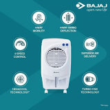 BAJAJ Room Personal Air Cooler | 24 L | White | PMH25 480126