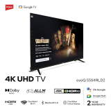 Impex  UHD Google  LED TV evoQ  | 139 cm (55 inch)  | Android 11 | HDR | Black | 55S4RLD2