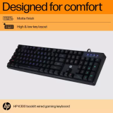 HP K300 Wired USB Gaming Keyboard | Black