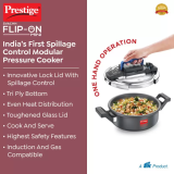 Prestige  Flip-on Mini 2 L Induction Bottom Pressure Cooker | Hard Anodized