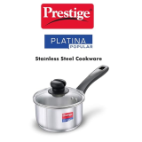 Prestige |  160 mm | SS Platina Popular Sauce Pan | Silver