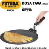 Hawkins Non Stick Dosa Tawa | NDT30 | 30 cm diameter