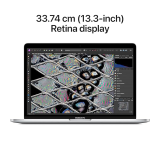 Apple | Z16000942  | MacBook Pro M2 chip |  2022 | 33.74 cm | 13.3-inch | Retina Display | 8GB RAM | 256GB SSD  | Touch Bar | Backlit Keyboard | FaceTime HD Camera | Silver ​​​​​​​