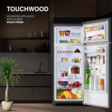 Godrej Frost Free Inverter Double Door Refrigerator | 244 L | 2 Star | Wood Finish | 2024 Model | Oak Wood | RT EONVOGUE 280B RI OK WD