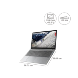 Lenovo ideapad 1 15AMN7 | AMD Ryzen 3 | 15.6 inch | 8 GB | 512 GB | Cloud Grey | 82VG00ERIN