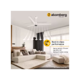 Atomberg Renesa+ 1400mm | 5 Star | 1400 mm | BLDC | Remote | 3 Blade | Pearl White